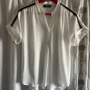 Karl Lagerfeld Collared Short Sleeve